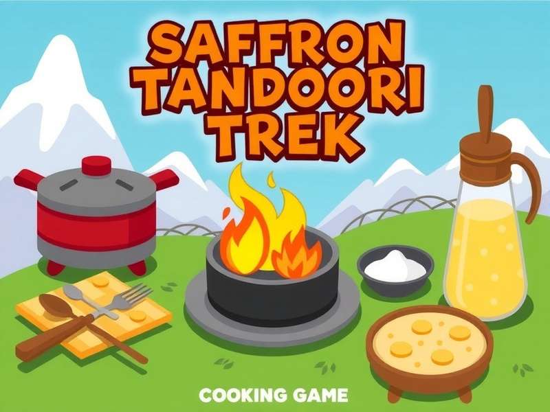 Cooking Authentic Indian Dishes in Saffron Tandoori Trek Saffron Tandoori Trek Cooking Mini-Game